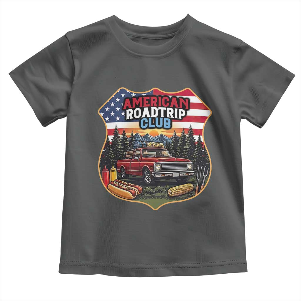 Route Highway 66 Toddler T Shirt Vintage American Roadtrip Club Road Trip