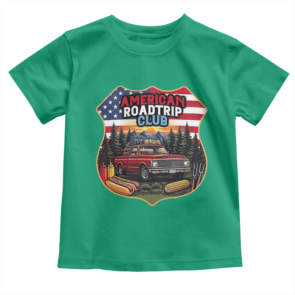 Route Highway 66 Toddler T Shirt Vintage American Roadtrip Club Road Trip
