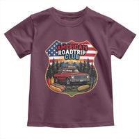 Route Highway 66 Toddler T Shirt Vintage American Roadtrip Club Road Trip
