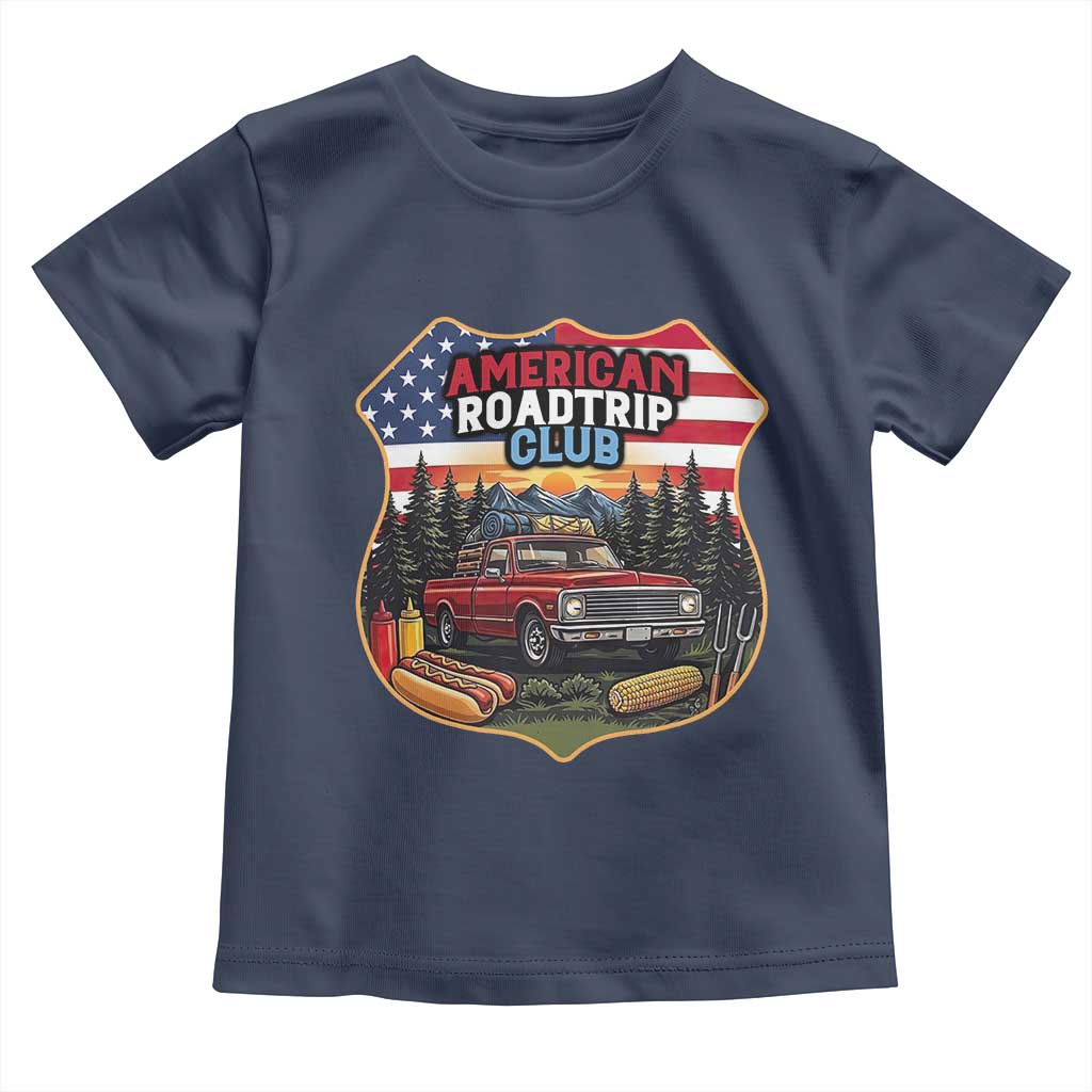 Route Highway 66 Toddler T Shirt Vintage American Roadtrip Club Road Trip
