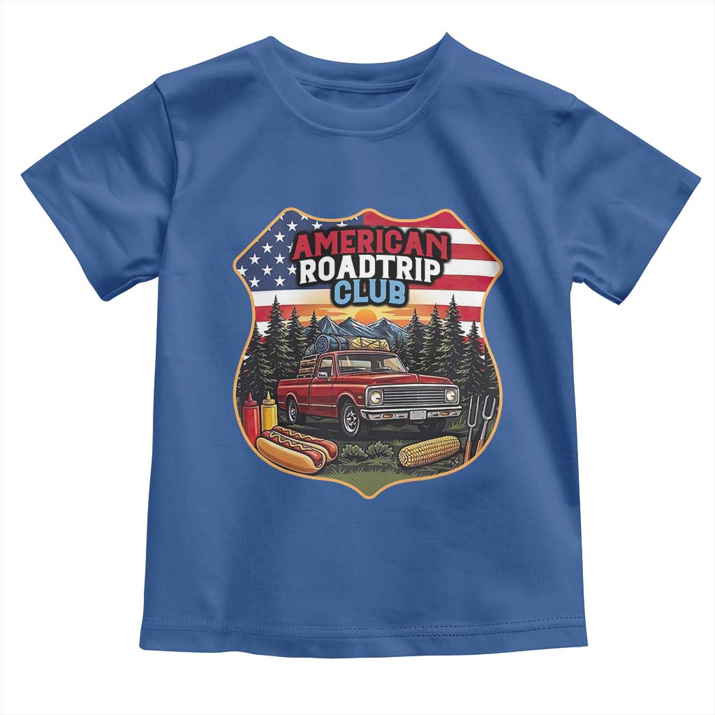 Route Highway 66 Toddler T Shirt Vintage American Roadtrip Club Road Trip