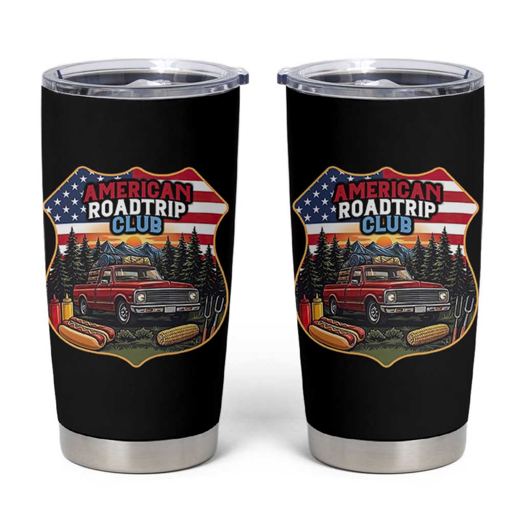 Route Highway 66 Tumbler Cup Vintage American Roadtrip Club Road Trip