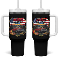Route Highway 66 Tumbler With Handle Vintage American Roadtrip Club Road Trip