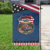 Route Highway 66 Garden Flag Vintage American Roadtrip Club Road Trip