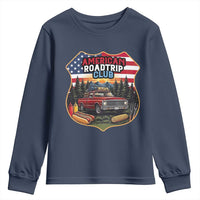 Route Highway 66 Youth Sweatshirt Vintage American Roadtrip Club Road Trip