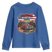 Route Highway 66 Youth Sweatshirt Vintage American Roadtrip Club Road Trip