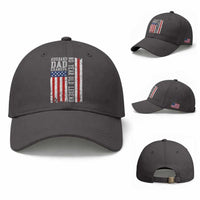 Husband Dad Grandpa 80 Year Old Legend Baseball Cap American Flag Birthday Gift
