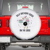 Funny Silly Goose On The Loose Spare Tire Cover Birthday Party Gift