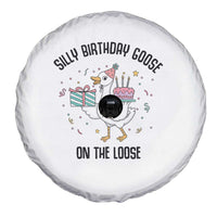 Funny Silly Goose On The Loose Spare Tire Cover Birthday Party Gift