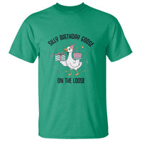 Funny Silly Goose On The Loose T Shirt Birthday Party Gift