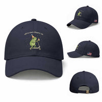 Off To Start Chapter 30 Baseball Cap Funny Frog Scooter 30th Birthday Gift