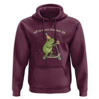 Off To Start Chapter 30 Hoodie Funny Frog Scooter 30th Birthday Gift