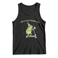 Off To Start Chapter 30 Tank Top Funny Frog Scooter 30th Birthday Gift