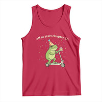 Off To Start Chapter 30 Tank Top Funny Frog Scooter 30th Birthday Gift
