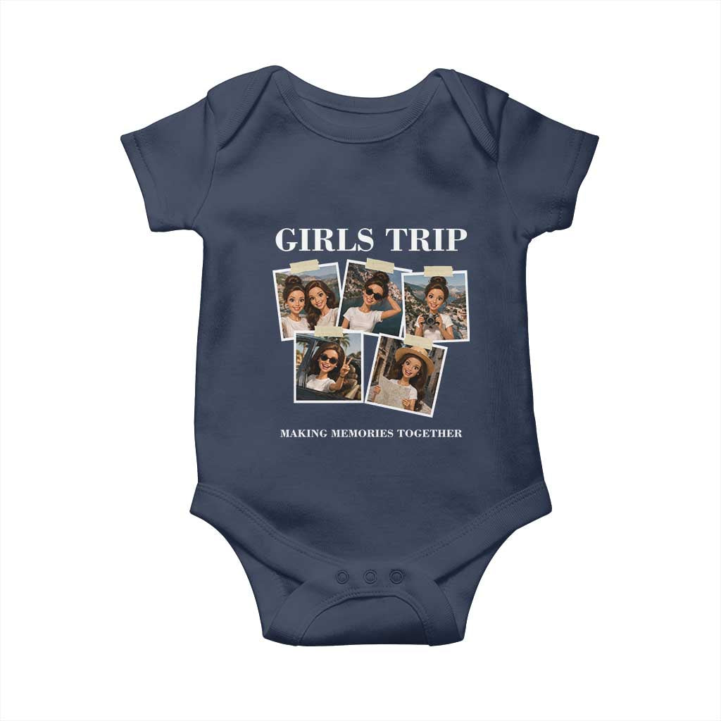 Funny Doll Face Meme Girls Trip Baby Onesie Travel Squad Bestie Gift