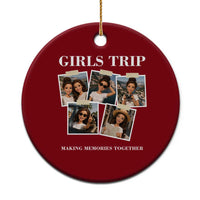 Funny Doll Face Meme Girls Trip Ceramic Ornament Travel Squad Bestie Gift