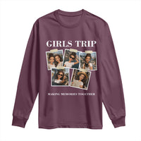 Funny Doll Face Meme Girls Trip Long Sleeve Shirt Travel Squad Bestie Gift