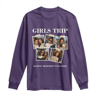 Funny Doll Face Meme Girls Trip Long Sleeve Shirt Travel Squad Bestie Gift