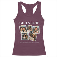 Funny Doll Face Meme Girls Trip Racerback Tank Top Travel Squad Bestie Gift