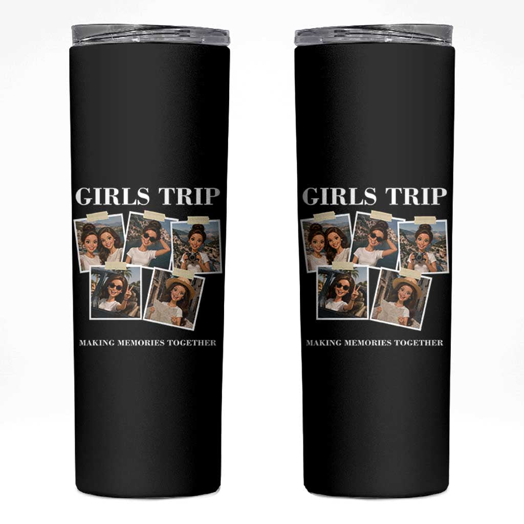Funny Doll Face Meme Girls Trip Skinny Tumbler Travel Squad Bestie Gift