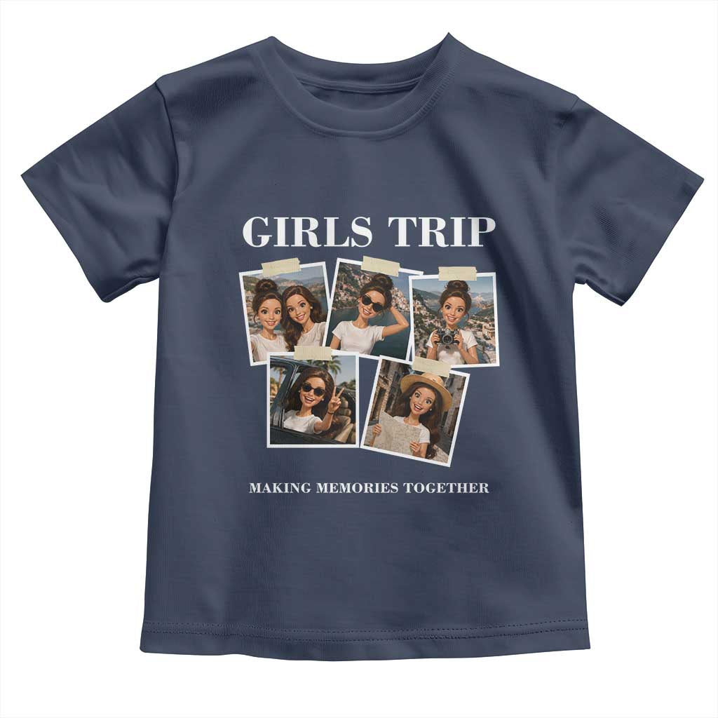 Funny Doll Face Meme Girls Trip Toddler T Shirt Travel Squad Bestie Gift