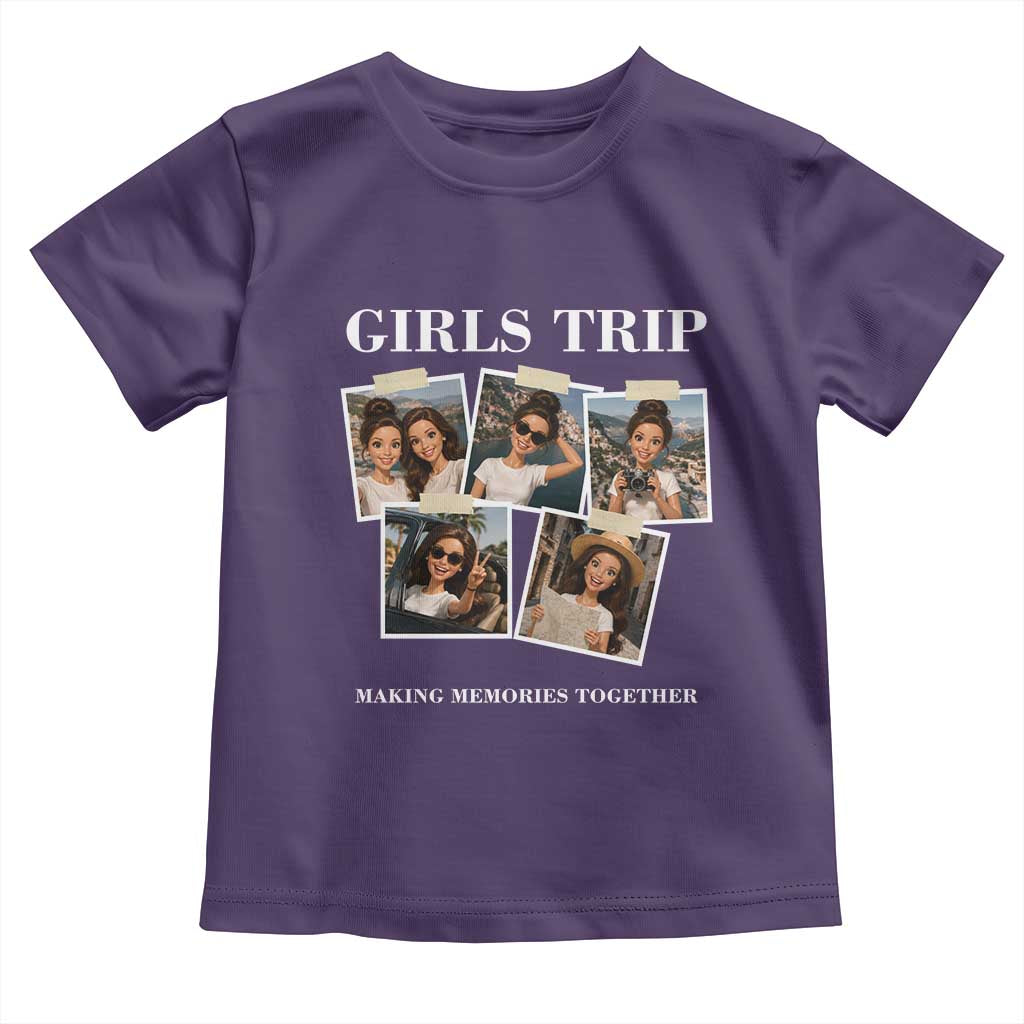 Funny Doll Face Meme Girls Trip Toddler T Shirt Travel Squad Bestie Gift