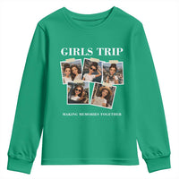 Funny Doll Face Meme Girls Trip Youth Sweatshirt Travel Squad Bestie Gift