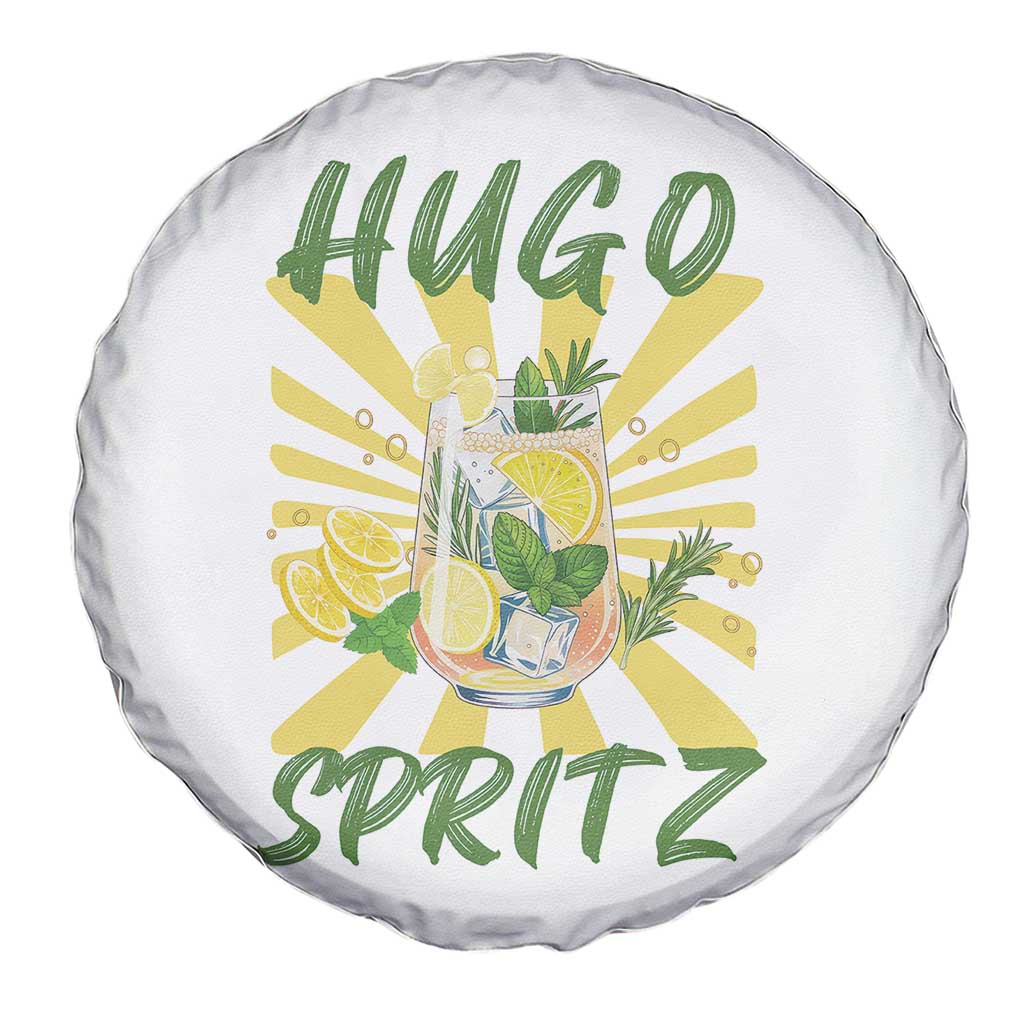 Hugo Spritz Spare Tire Cover Funny Tropical Cocktail Vacation