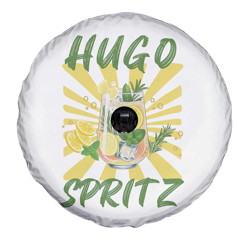 Hugo Spritz Spare Tire Cover Funny Tropical Cocktail Vacation