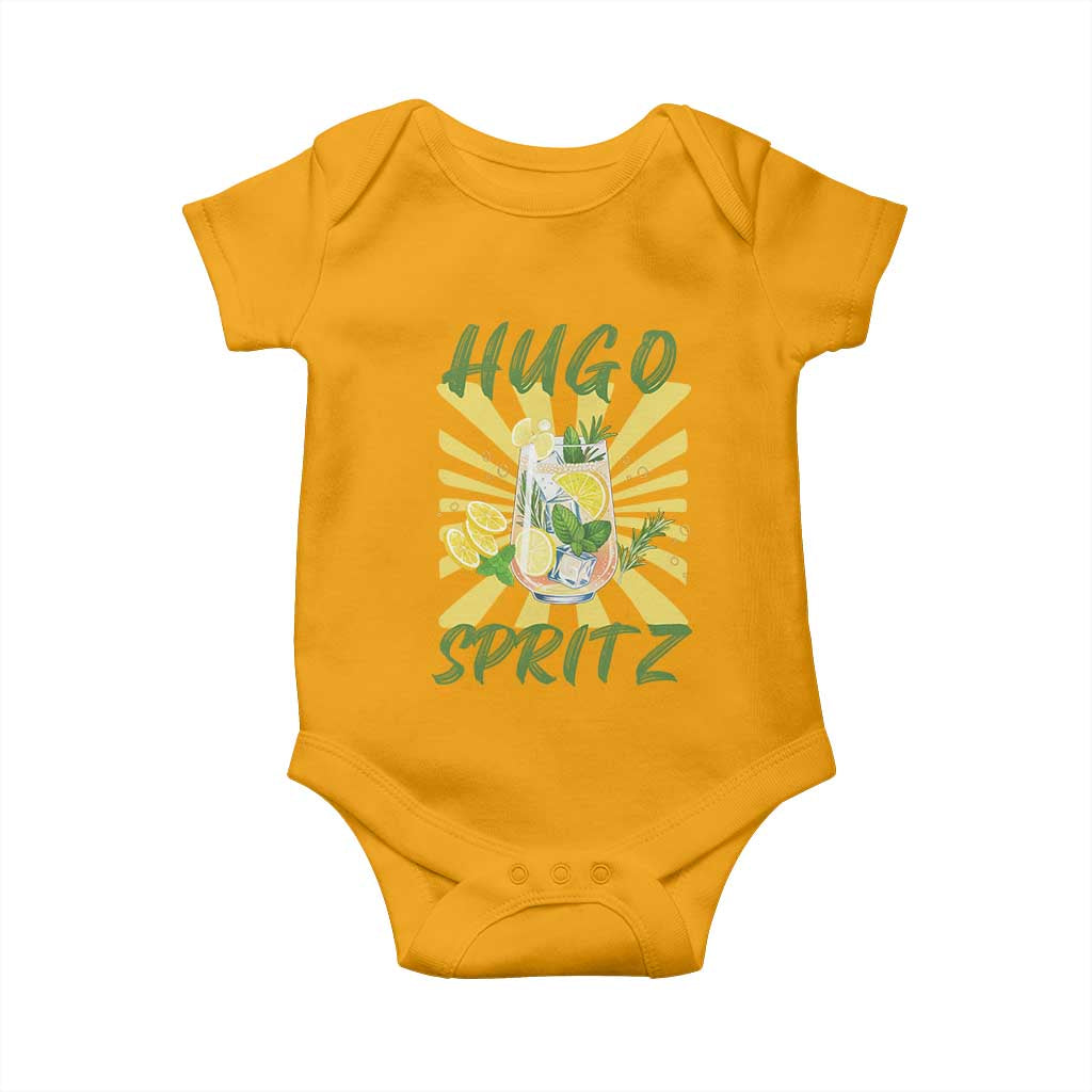 Hugo Spritz Baby Onesie Funny Tropical Cocktail Vacation