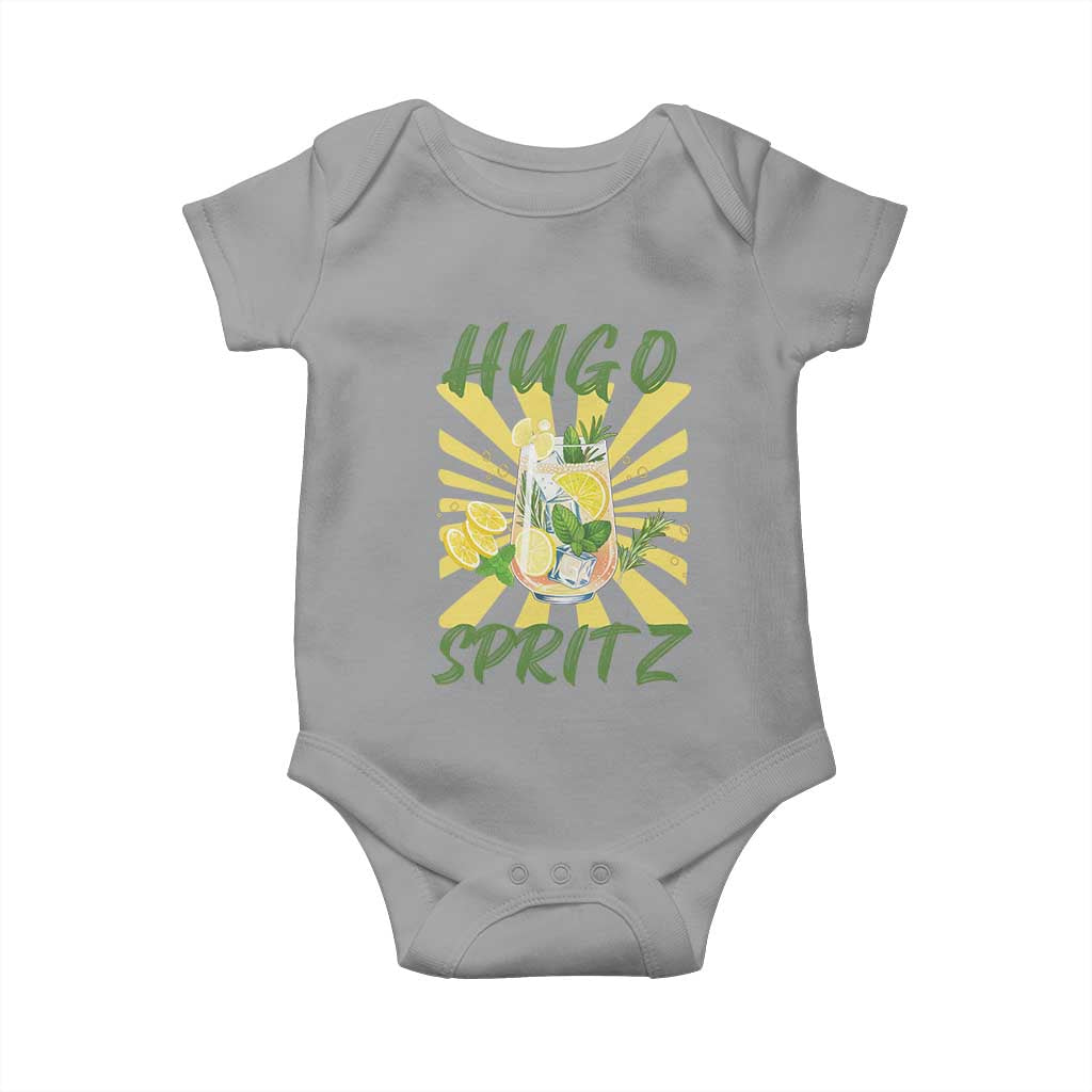 Hugo Spritz Baby Onesie Funny Tropical Cocktail Vacation