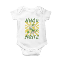Hugo Spritz Baby Onesie Funny Tropical Cocktail Vacation