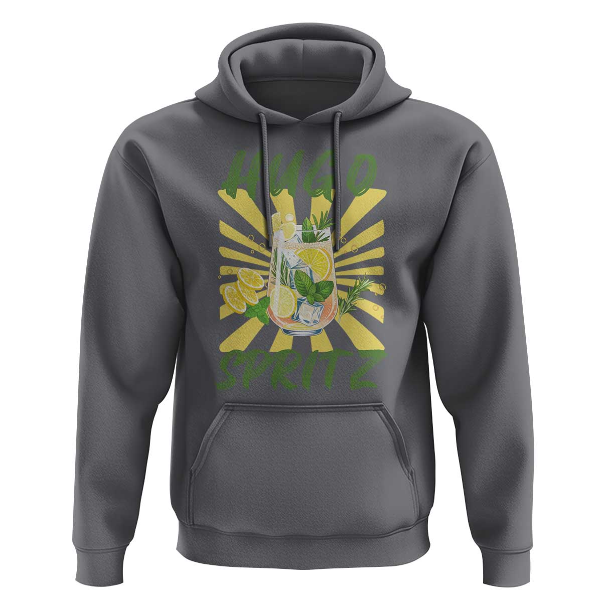 Hugo Spritz Hoodie Funny Tropical Cocktail Vacation