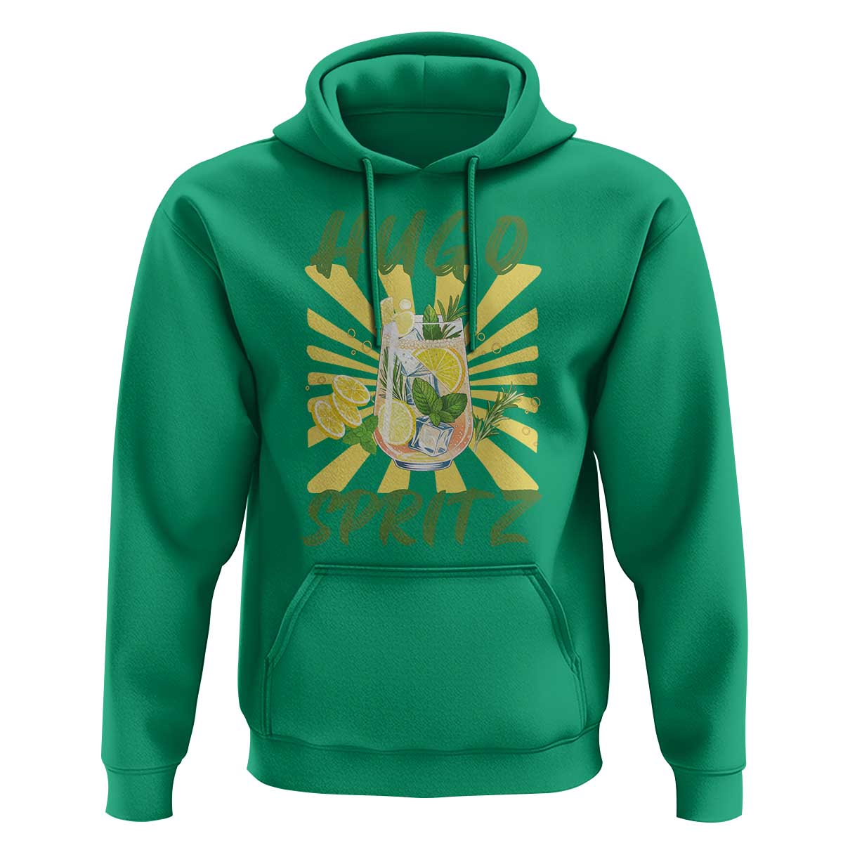Hugo Spritz Hoodie Funny Tropical Cocktail Vacation