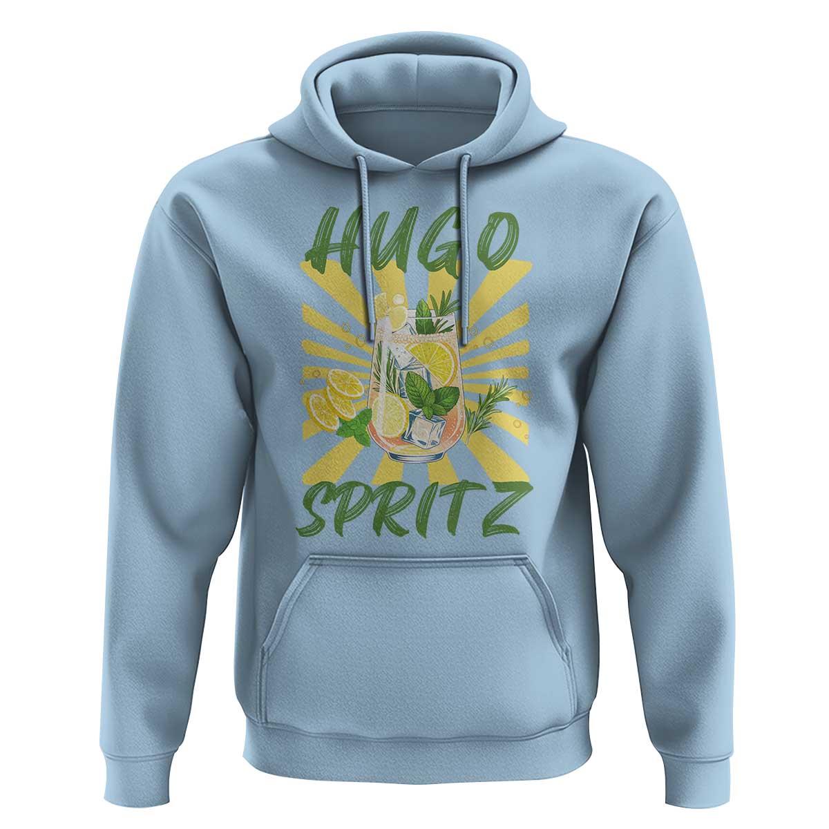 Hugo Spritz Hoodie Funny Tropical Cocktail Vacation