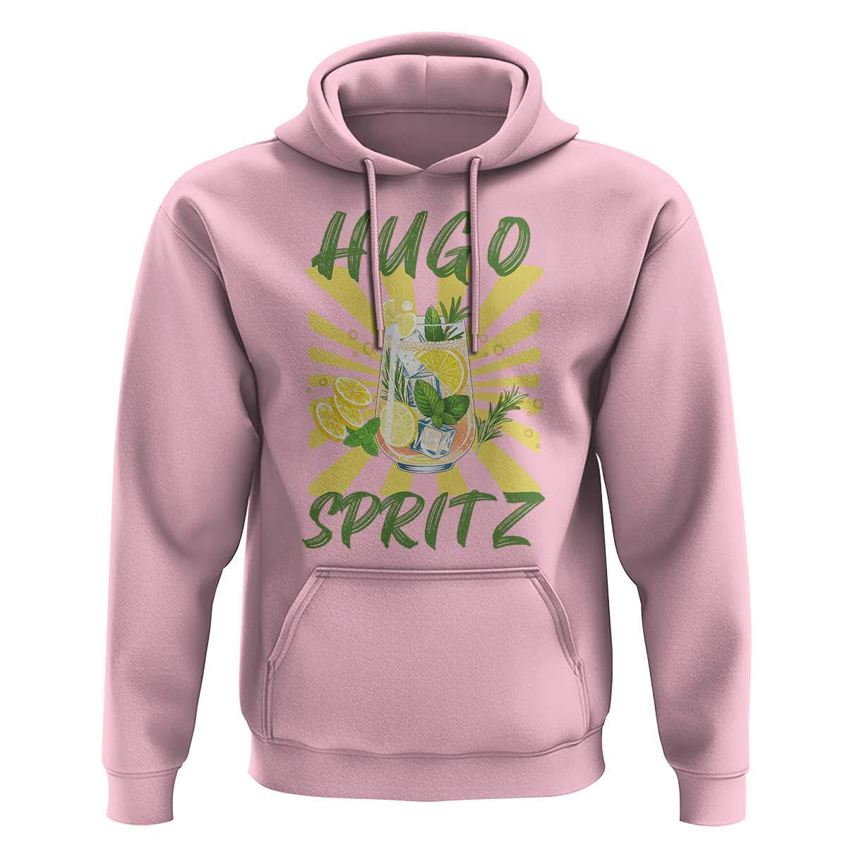 Hugo Spritz Hoodie Funny Tropical Cocktail Vacation