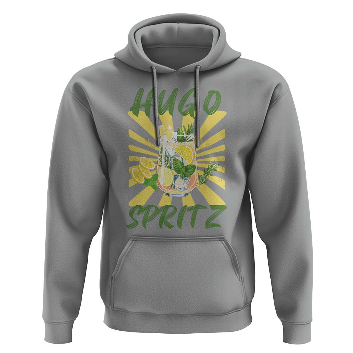 Hugo Spritz Hoodie Funny Tropical Cocktail Vacation