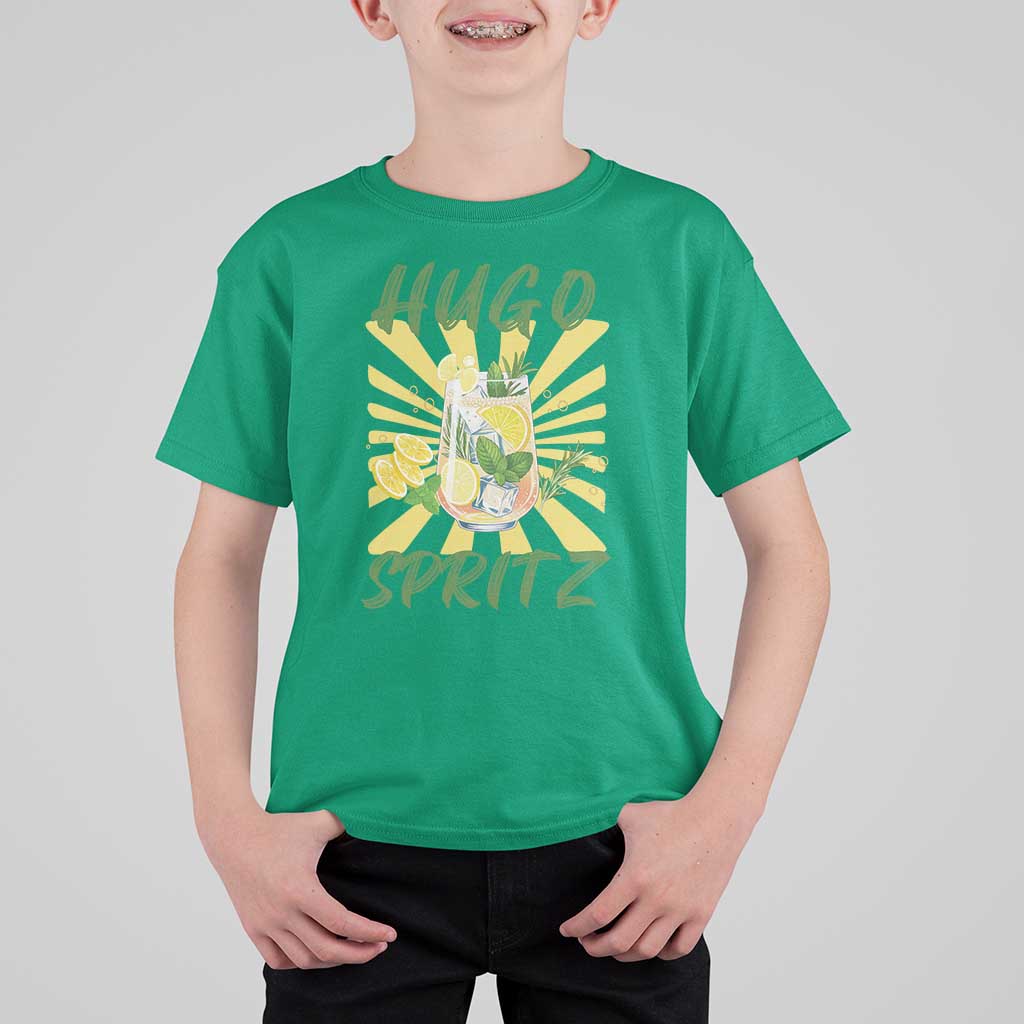 Hugo Spritz T Shirt For Kid Funny Tropical Cocktail Vacation