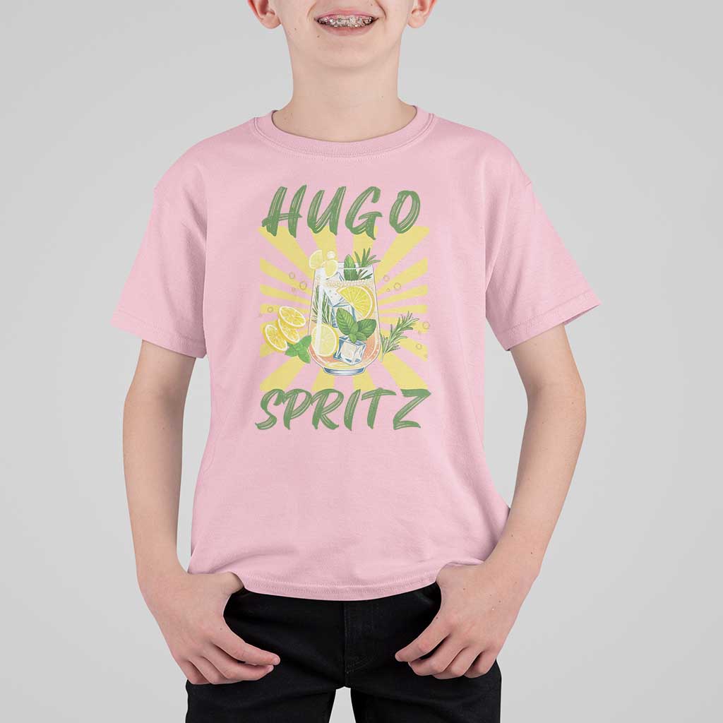 Hugo Spritz T Shirt For Kid Funny Tropical Cocktail Vacation