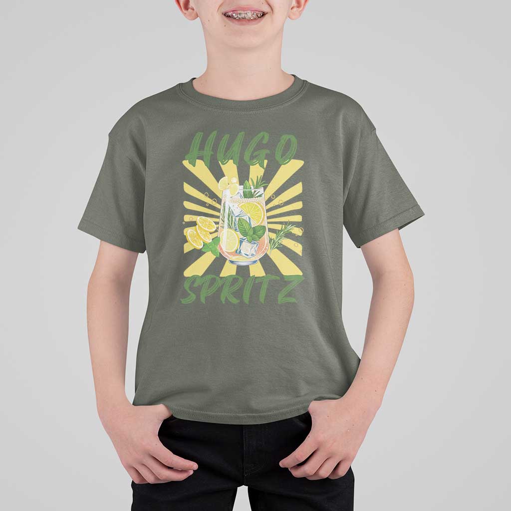 Hugo Spritz T Shirt For Kid Funny Tropical Cocktail Vacation