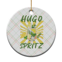 Hugo Spritz Ceramic Ornament Funny Tropical Cocktail Vacation