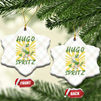 Hugo Spritz Ceramic Ornament Funny Tropical Cocktail Vacation