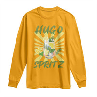 Hugo Spritz Long Sleeve Shirt Funny Tropical Cocktail Vacation