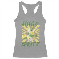Hugo Spritz Racerback Tank Top Funny Tropical Cocktail Vacation