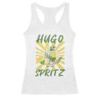 Hugo Spritz Racerback Tank Top Funny Tropical Cocktail Vacation