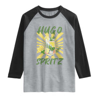 Hugo Spritz Raglan Shirt Funny Tropical Cocktail Vacation