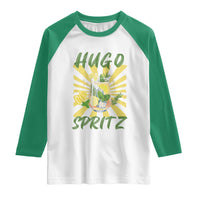 Hugo Spritz Raglan Shirt Funny Tropical Cocktail Vacation