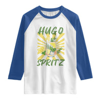 Hugo Spritz Raglan Shirt Funny Tropical Cocktail Vacation