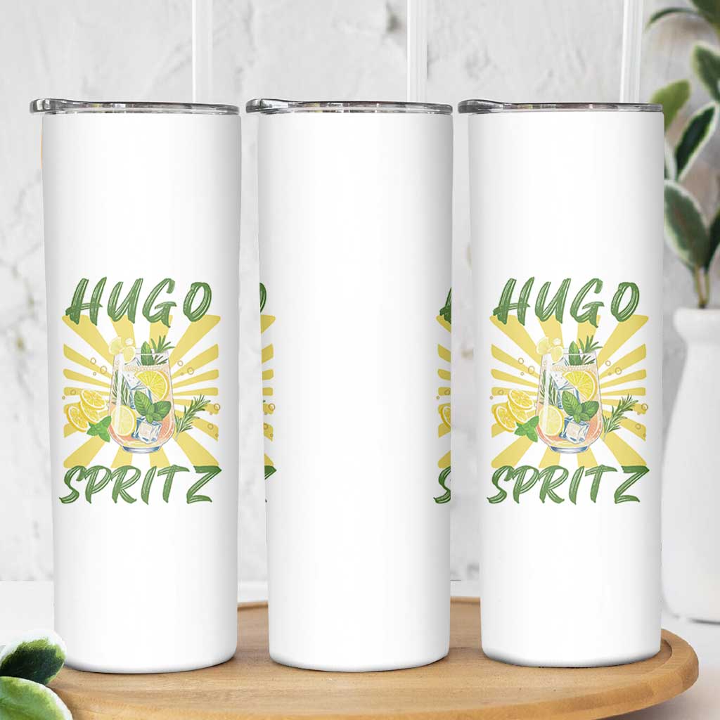 Hugo Spritz Skinny Tumbler Funny Tropical Cocktail Vacation