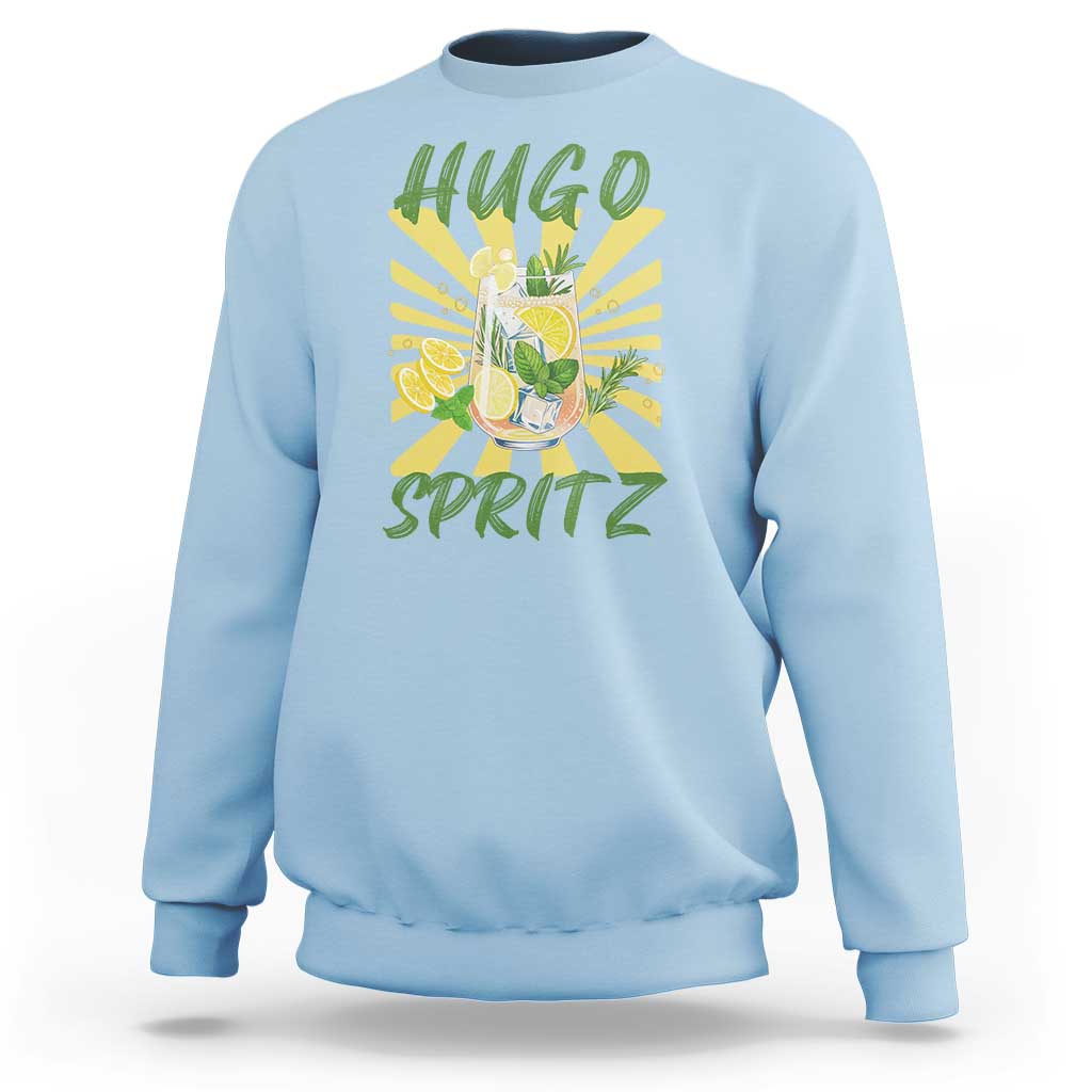 Hugo Spritz Sweatshirt Funny Tropical Cocktail Vacation